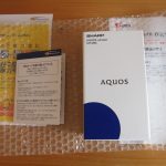 シャープ AQUOS sense2 SH-M08 SIMフリー 外箱